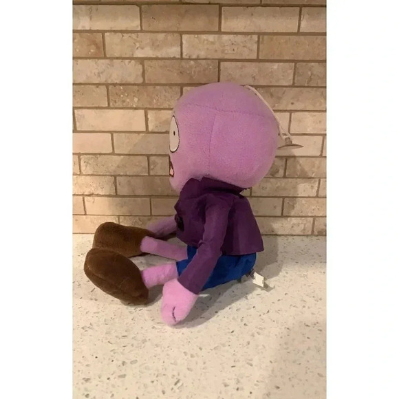 Plants vs Zombies plush purple zombie   B31 - Picture 4 of 4